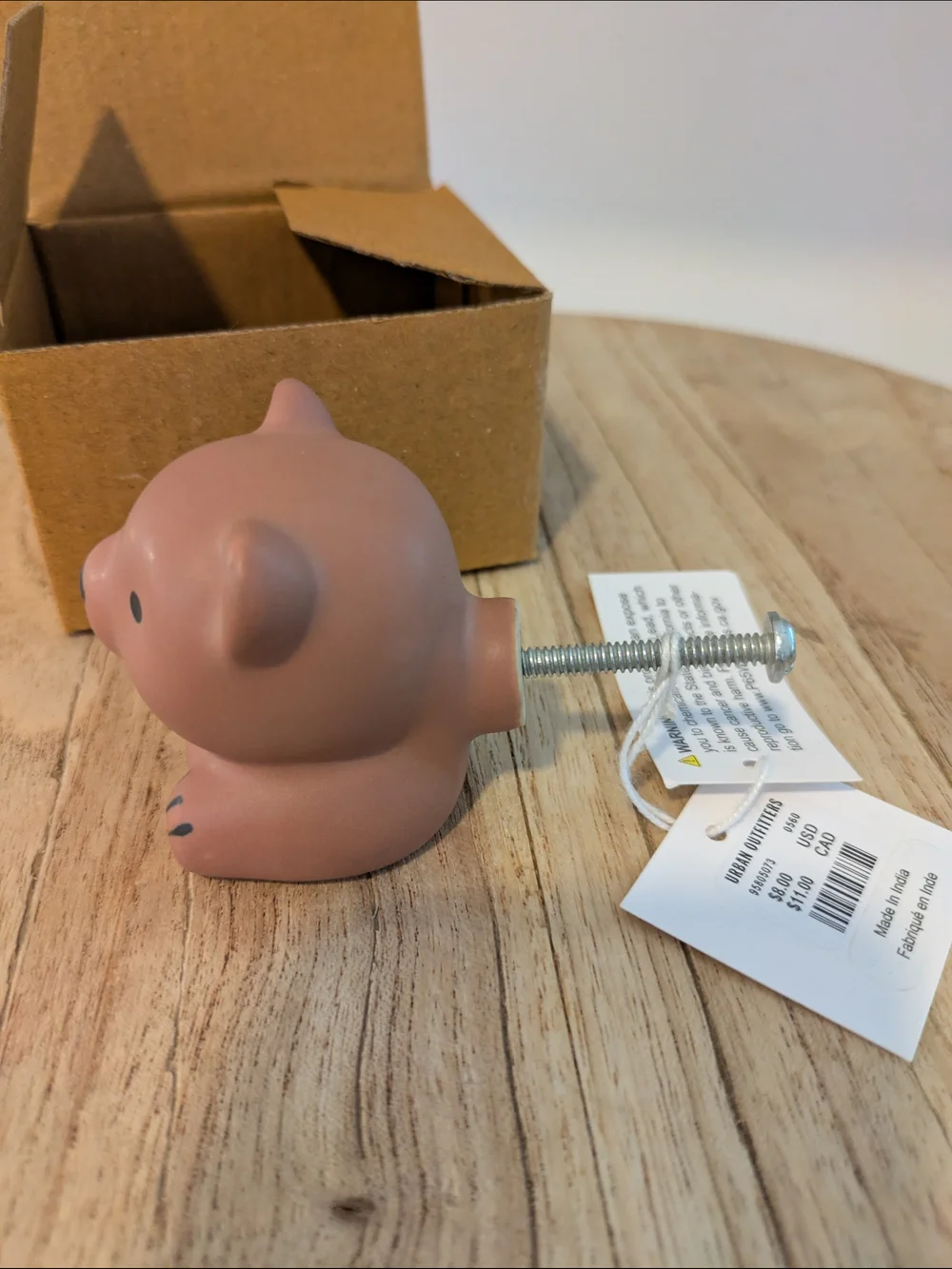 NWT Urban Outfitters Cute Bear Hook